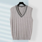 Men's Cashmere Sweater - Luxurious Softness and Comfort Gray
