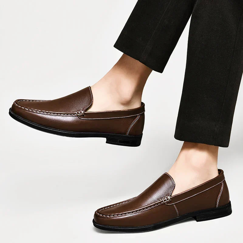 Men's Classic Chic Genuine Leather Loafers-MODAUTLET