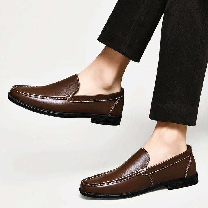 Men's Classic Chic Genuine Leather Loafers-MODAUTLET