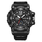 Durable Tactical Sport Watch for Outdoor Adventures Black