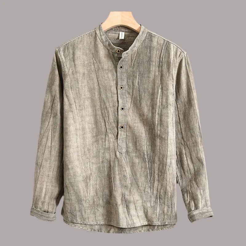 Marin | Cove Linen Shirt Sand