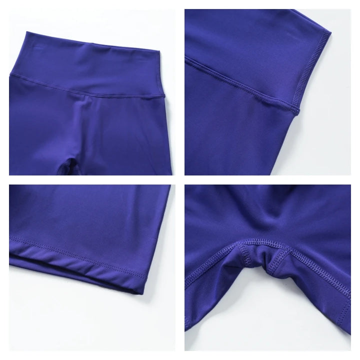 Women's Summer High Waist Buttock Lift Cycling and Workout Shorts