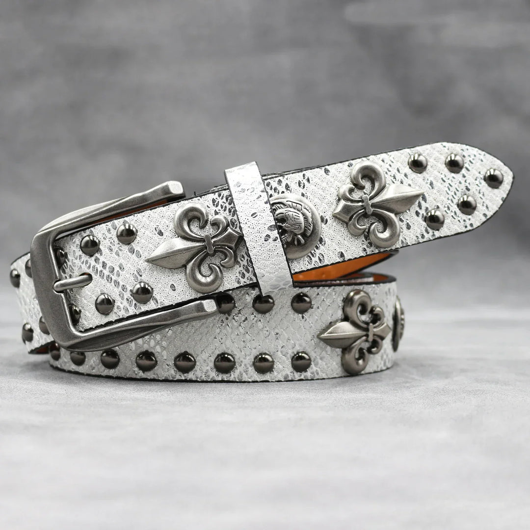 Studded Fashion Belt for Stylish Looks-MODAUTLET