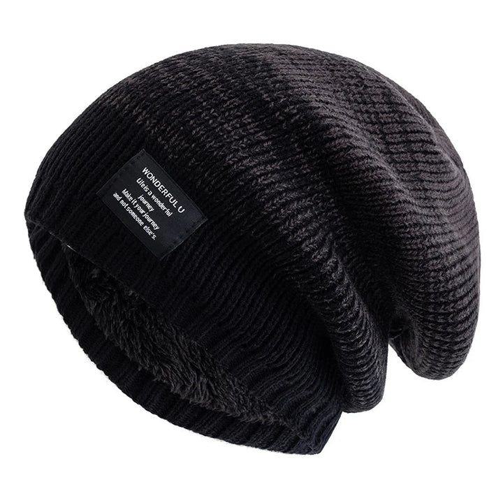 Cozy Fur-Lined Slouchy Beanie for Women-MODAUTLET