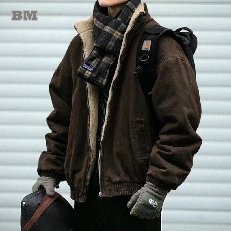 Men's Vintage Japanese Polar Fleece Jacket