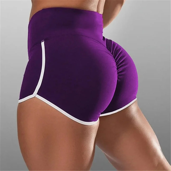Women's Summer Fitness Shorts for Gym Yoga Casual Low Waist Stretchy