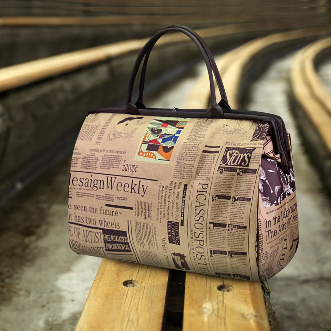 Vintage-Inspired Retro Handbag-MODAUTLET