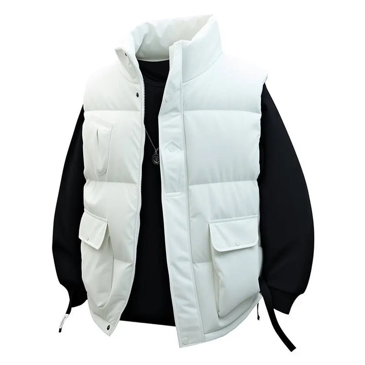 Chaleco acolchado para hombre, cálido y cómodo
