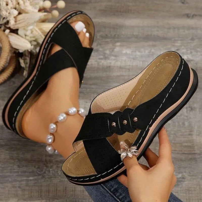 Women's Genuine Leather Tassel Moccasins-MODAUTLET