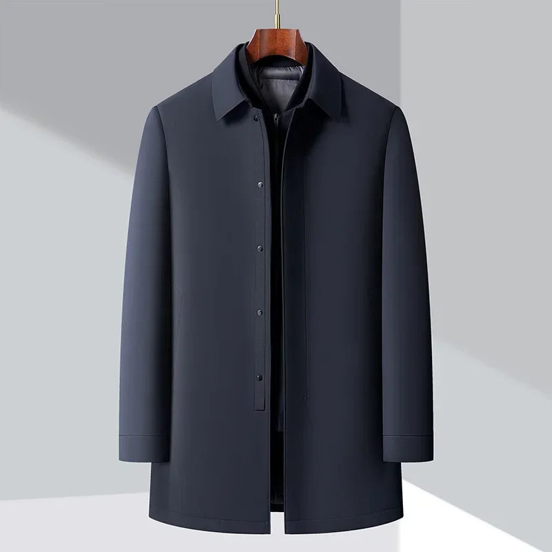 Men's Classic Kennington Trench Coat Jacket