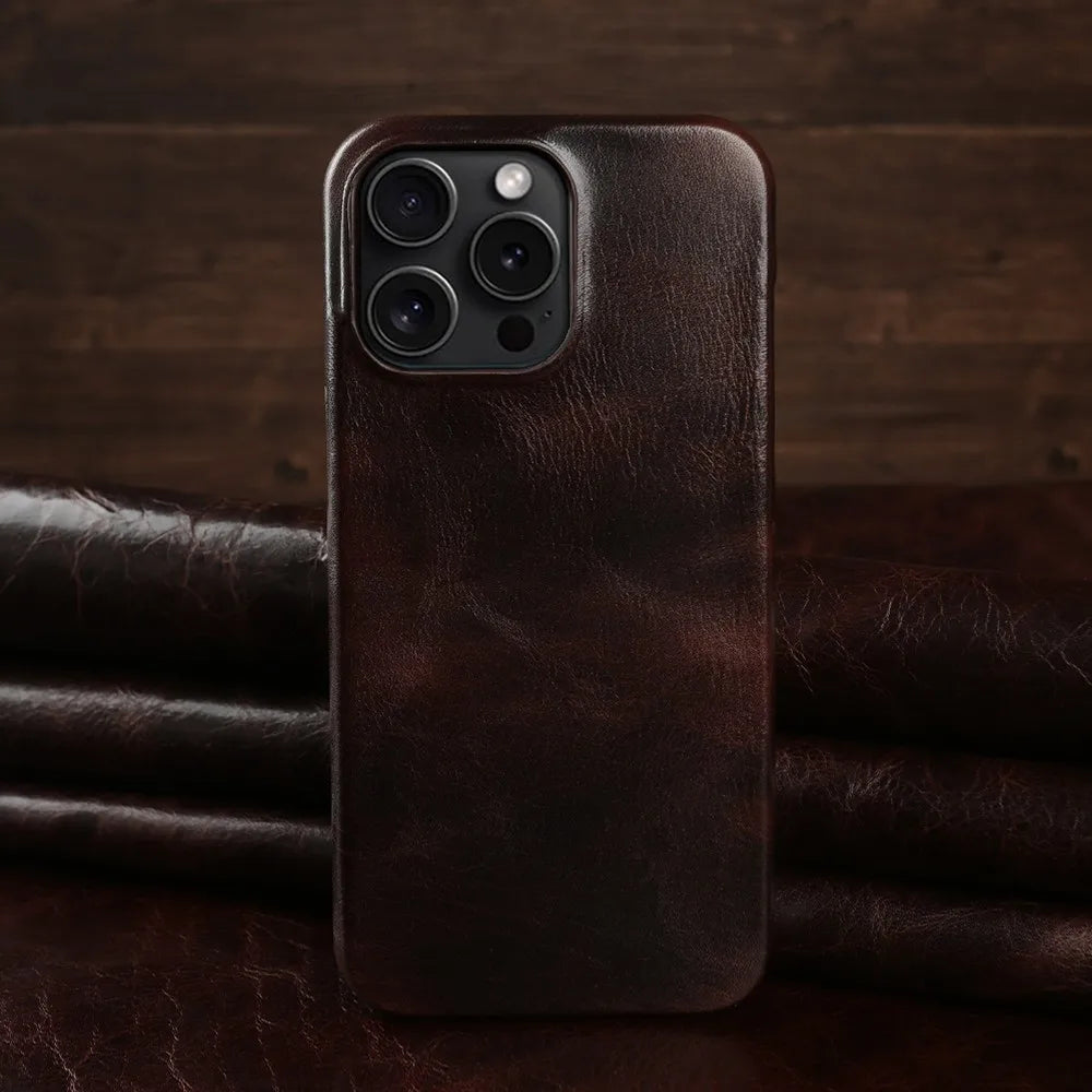 Premium Leather iPhone Case-MODAUTLET