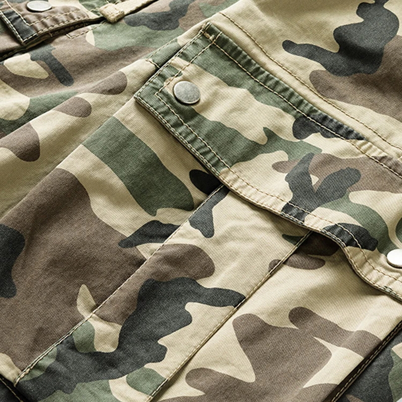 Men's Camo Vanguard Shorts-MODAUTLET