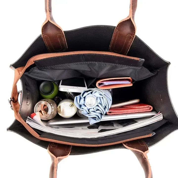 Premium Leather Handbag-MODAUTLET