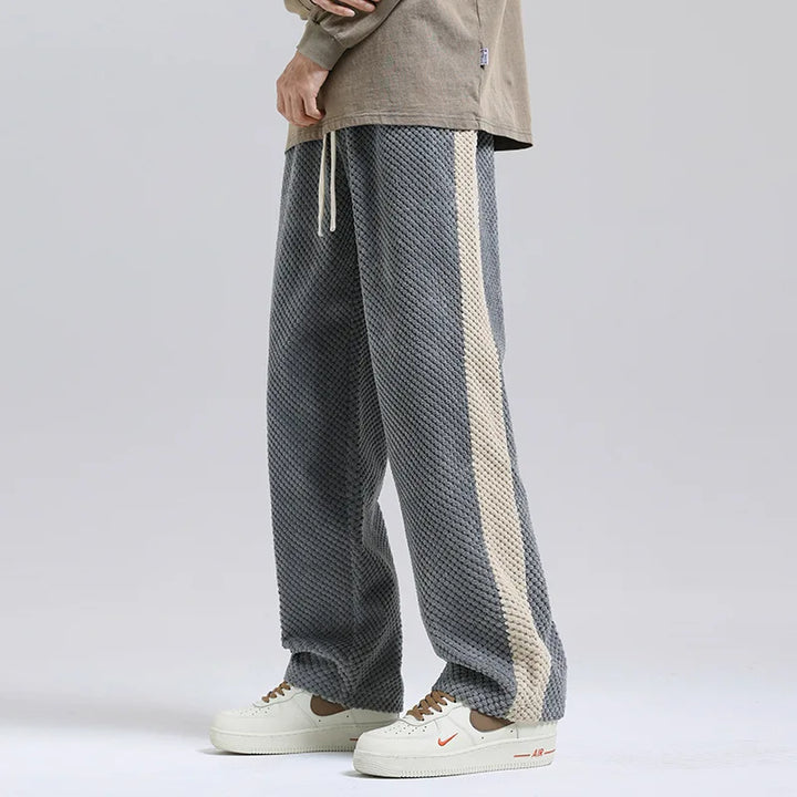 Men's Comfort Stripe Pants - Columbus Style-MODAUTLET