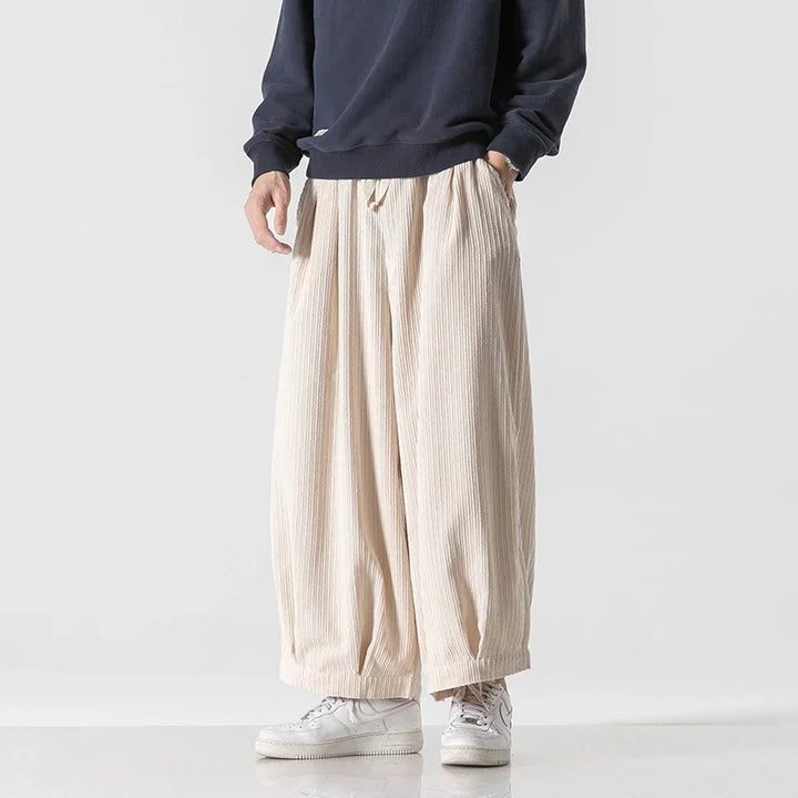 Men's Corduroy Oxford Pants-MODAUTLET