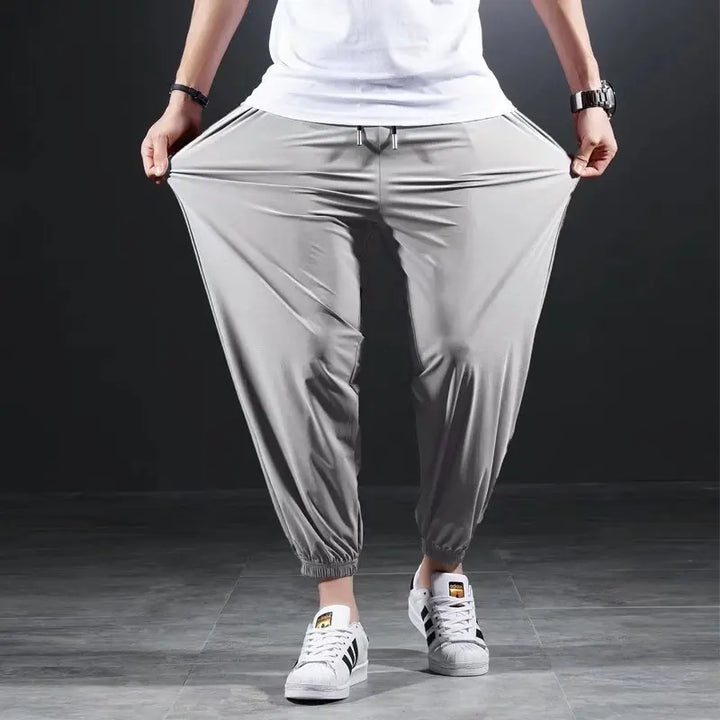 Ultra-Comfort Ice Silk Stretch Pants-MODAUTLET