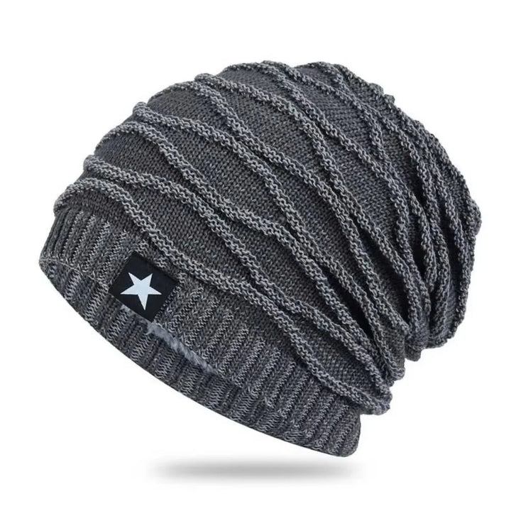 Unisex Fur-Lined Slouchy Winter Beanie-MODAUTLET