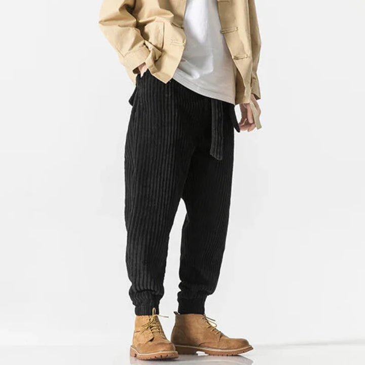 Men's Fleece Corduroy Pants - Ridgeway Style-MODAUTLET