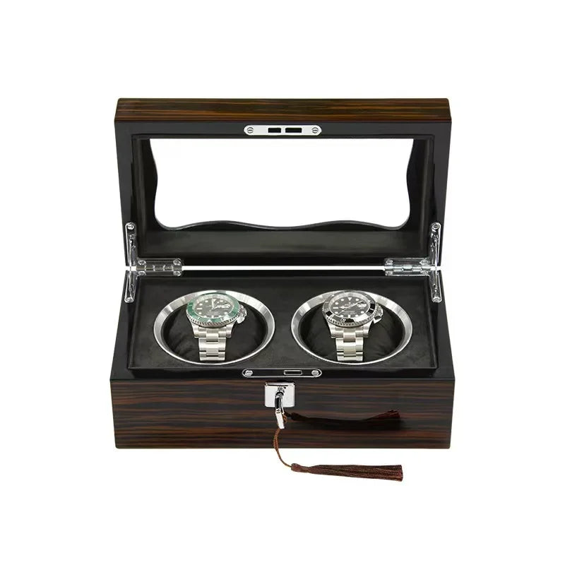 Elegant Wooden Watch Storage Box