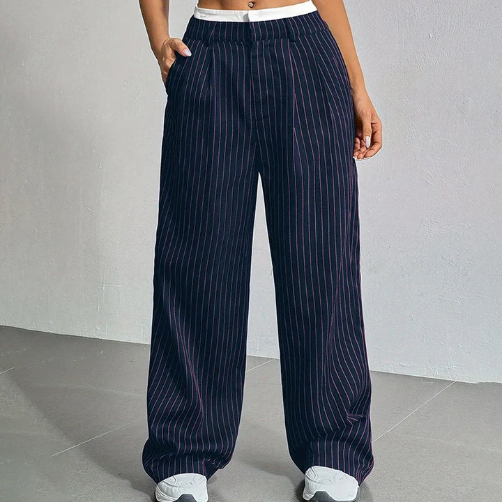 Women's Relaxed Noirline Pants-MODAUTLET