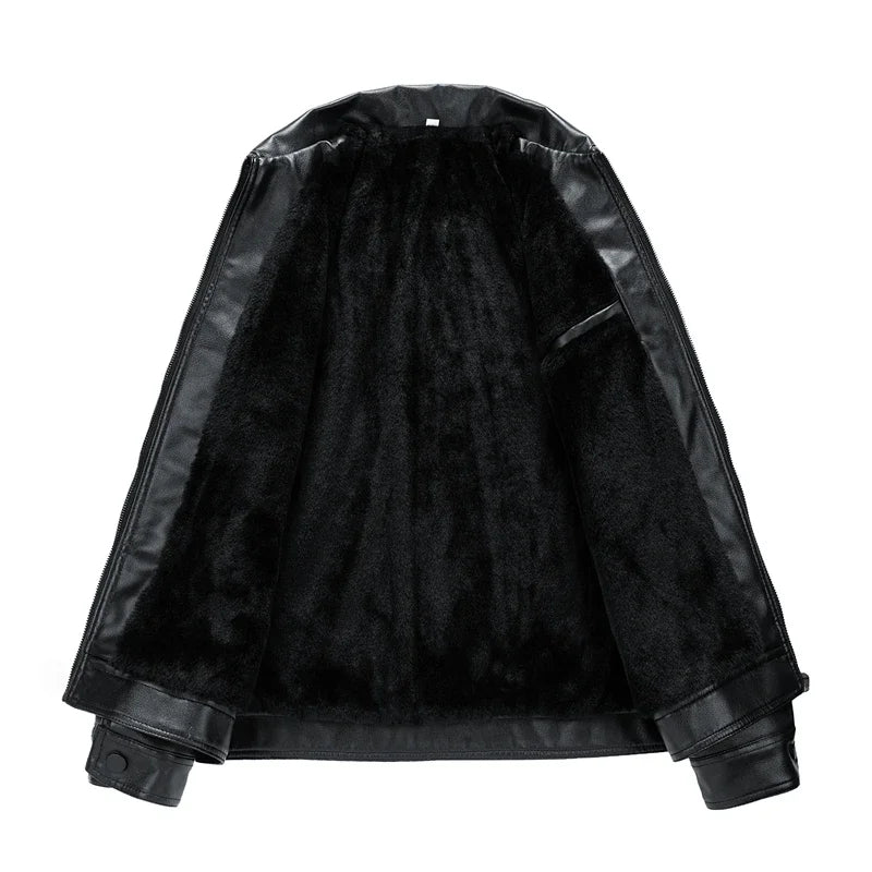 Men's Leather Upper Wear Jacket