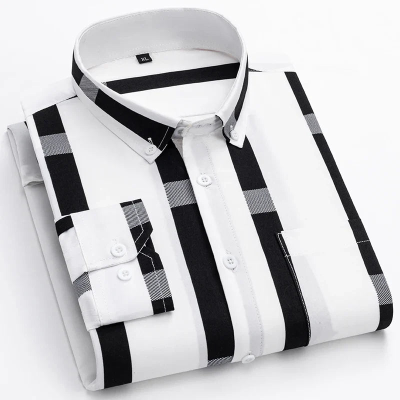 Men's Signature Button Down Shirt-MODAUTLET