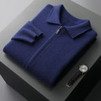 Men's Cashmere Cardigan in Roma Style