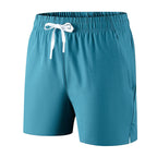 Men’s Lightweight Casual Beach Shorts Summer Blue