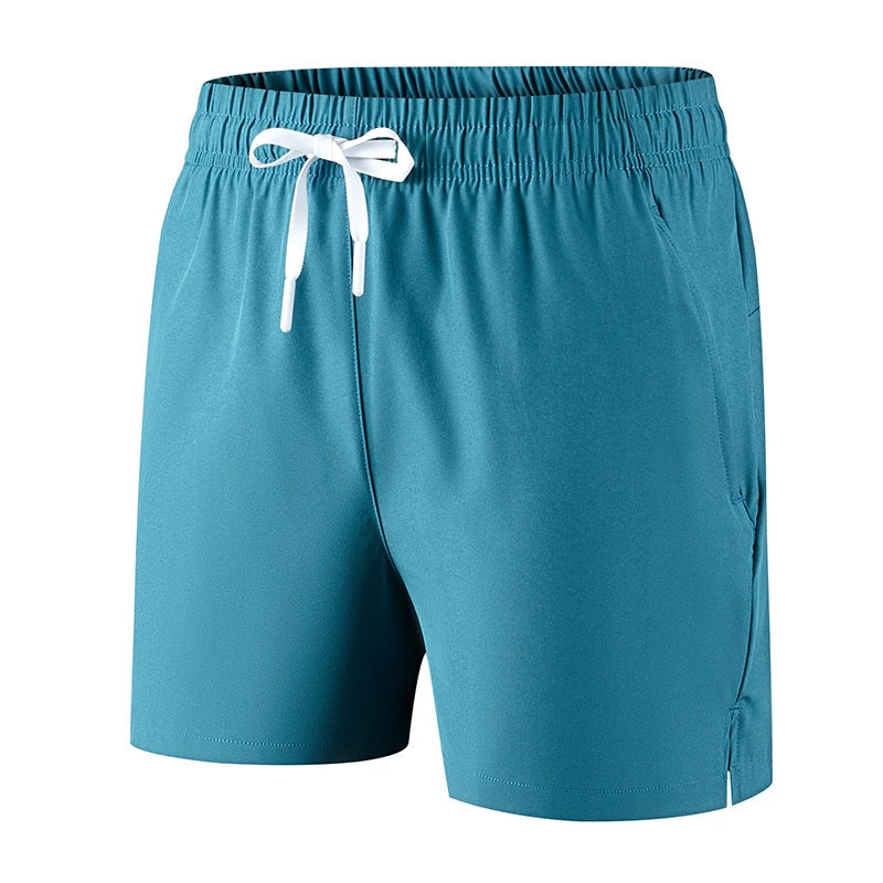 Men’s Lightweight Casual Beach Shorts Summer Blue