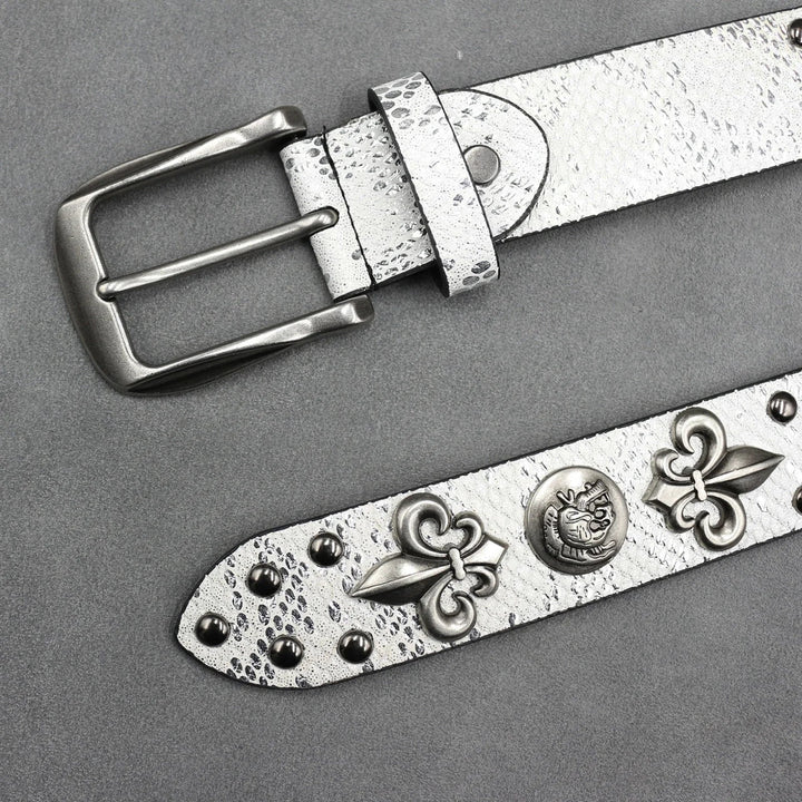 Studded Fashion Belt for Stylish Looks-MODAUTLET
