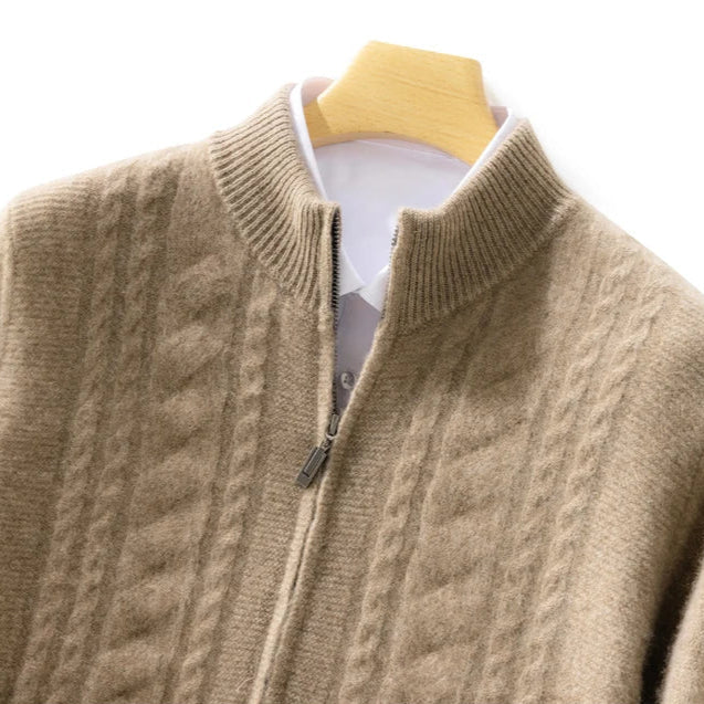 Men's Cashmere Cardigan - Luxurious Soft Knit Sweater