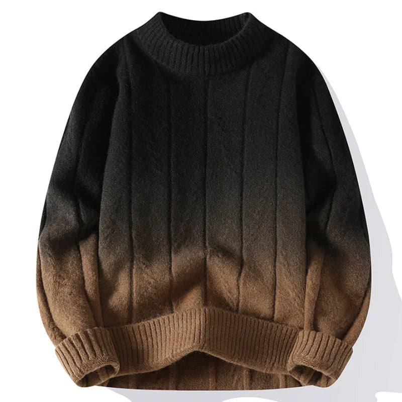 Men's Rust & Ash Duskflow Knit Sweater