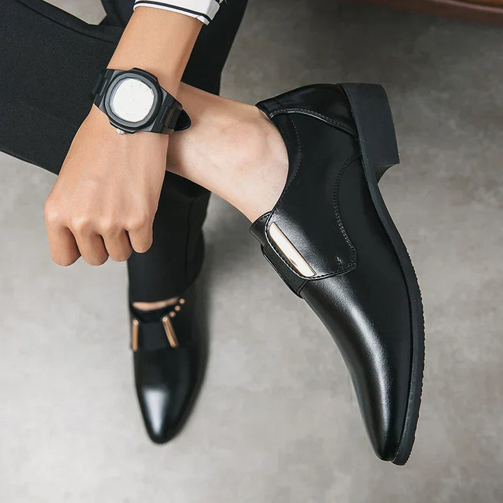 Men's Stylish Soft Leather Shoes-MODAUTLET