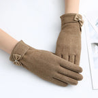 Elegant Suede Gloves for Stylish Comfort