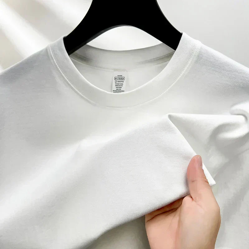Herre blød afslappet T-shirt | Kortærmet