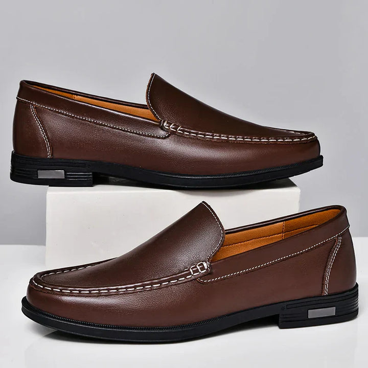 Men's Classic Chic Genuine Leather Loafers-MODAUTLET