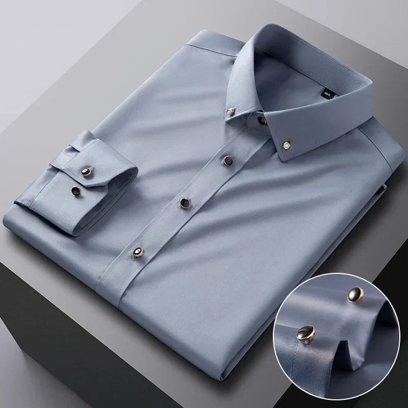 Men's Luxe Dress Shirt-MODAUTLET
