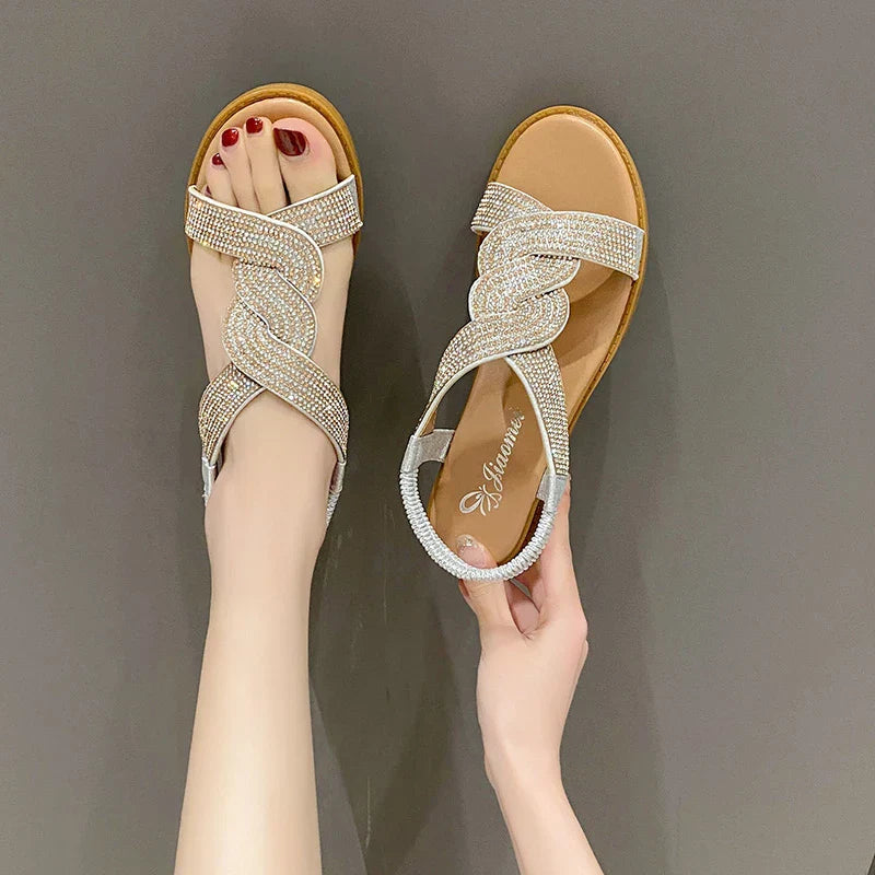 Women's Versatile Flat Sandals - Zinnia Style-MODAUTLET