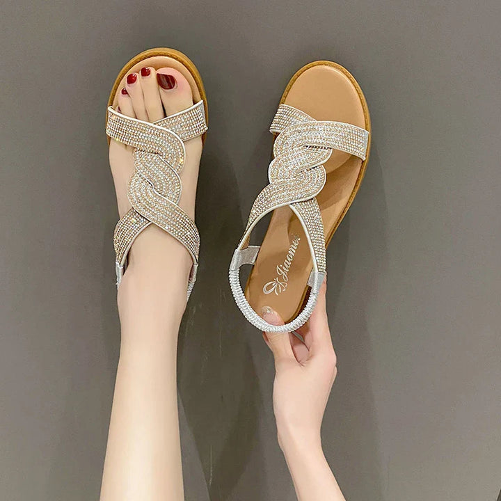 Women's Versatile Flat Sandals - Zinnia Style-MODAUTLET