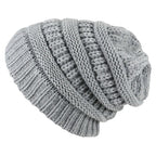 Cozy Satin-Lined Knit Beanie