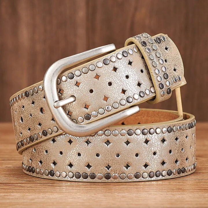 Star-Studded Fashion Belt-MODAUTLET