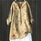 Women's Soft Floral Blouse Floral 7