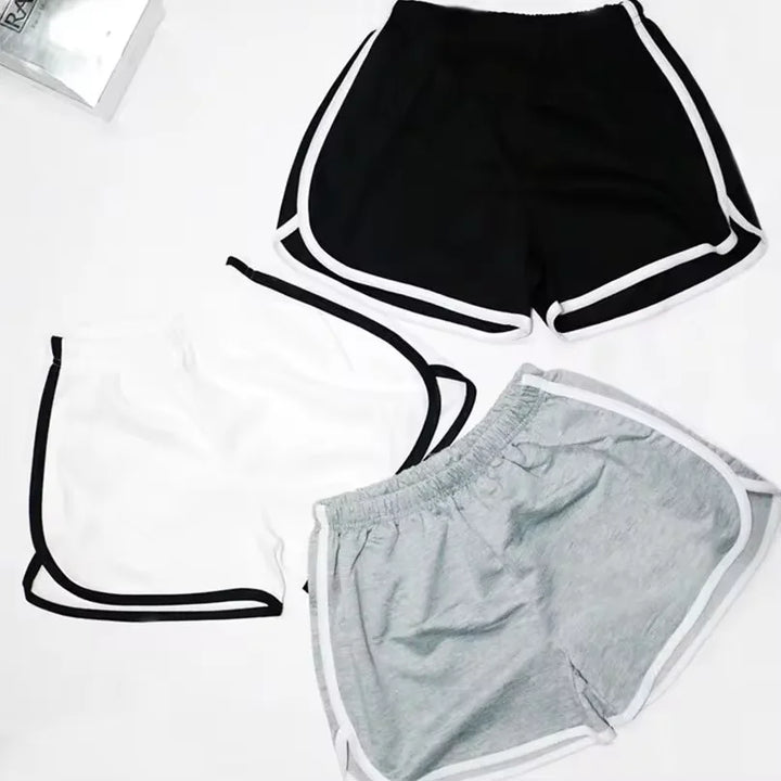 Women's Loose Fit Elastic Shorts, Quick Dry Summer Running & Fitness