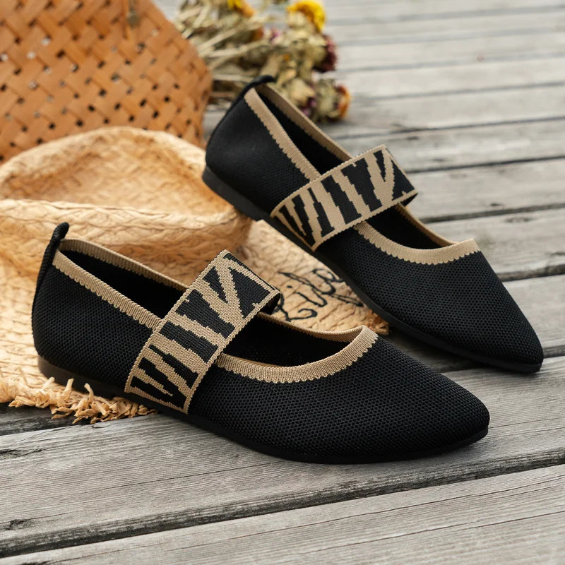 Women's Comfy Casual Ballet Flats-MODAUTLET