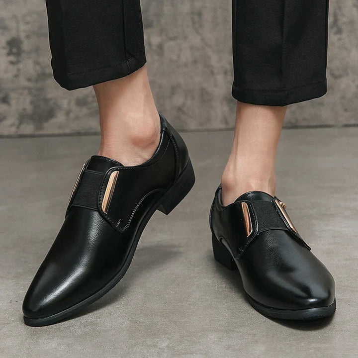 Men's Stylish Soft Leather Shoes-MODAUTLET