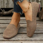 Women's Cool Orthopedic Moccasin Shoes Brown