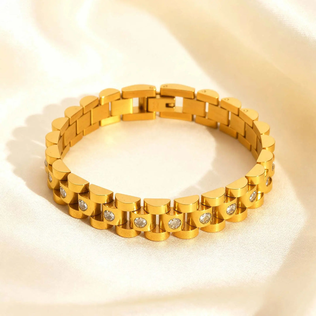 Elegant Link Bracelet for Stylish Accessory-MODAUTLET