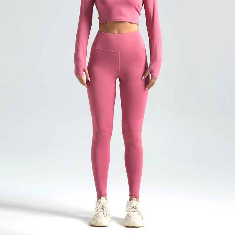 Women's Y2K High Waist Seamless Booty Lifting Gym Leggings
