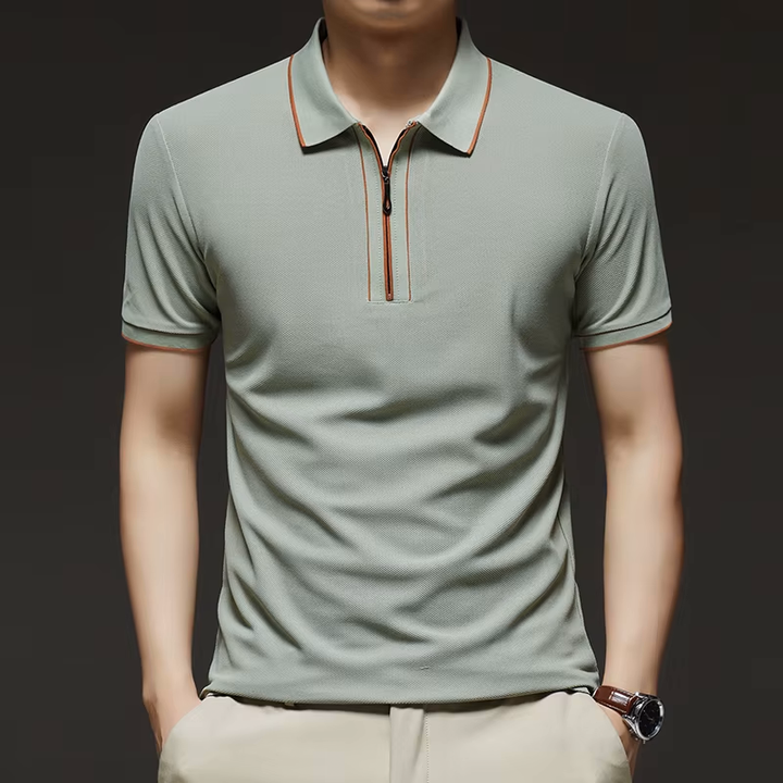 Men's Pinehurst Zipline Performance Polo-MODAUTLET