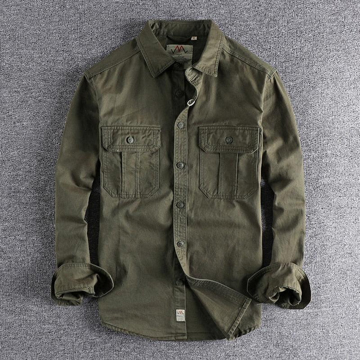 Archie | Classic Worker Shirt-MODAUTLET